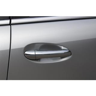 Coperture Maniglie Porta Cromate (4 pz, Acciaio Inox) Mercedes ML W164 2005-2011 foto 4