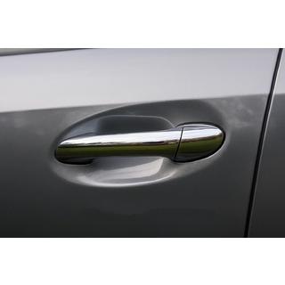 Coperture Maniglie Porta Cromate (4 pz, Acciaio Inox)