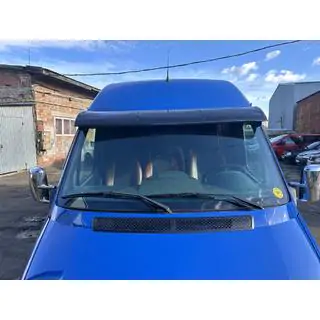 Visiera parabrezza (nero lucido, 5mm) Mercedes Sprinter W901/902/903/904/905 1995–2006 foto 4