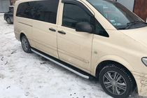 Mercedes Viano 2004-2014 Pedane laterali Alliance (2 pz, alluminio) foto 8