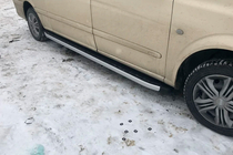 Mercedes Viano 2004-2014 Pedane laterali Alliance (2 pz, alluminio) foto 9