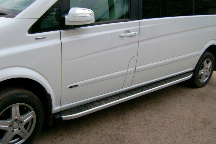 Mercedes Viano 2004-2014 Pedane laterali Alliance (2 pz, alluminio) Image