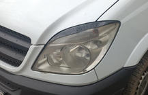 Mercedes Sprinter W906 2006–2018 Palpebre Fari Dritte (nere, ABS, 2006-2013) foto 1