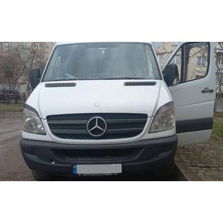 Palpebre Fari Dritte (nere, ABS, 2006-2013) Mercedes Sprinter W906 2006–2018 foto 4