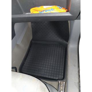 Tappetini in gomma con bordo (2 pz, Polytep) Volkswagen Caddy 2010-2015 foto 3