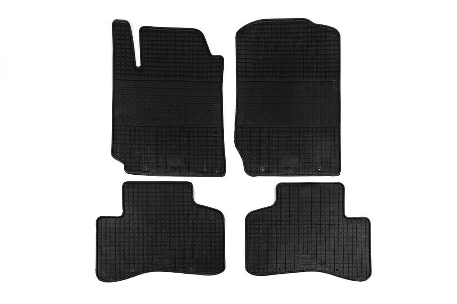 Suzuki Grand Vitara 2005-2017 Tappetini in gomma (4 pz, Polytep) Image