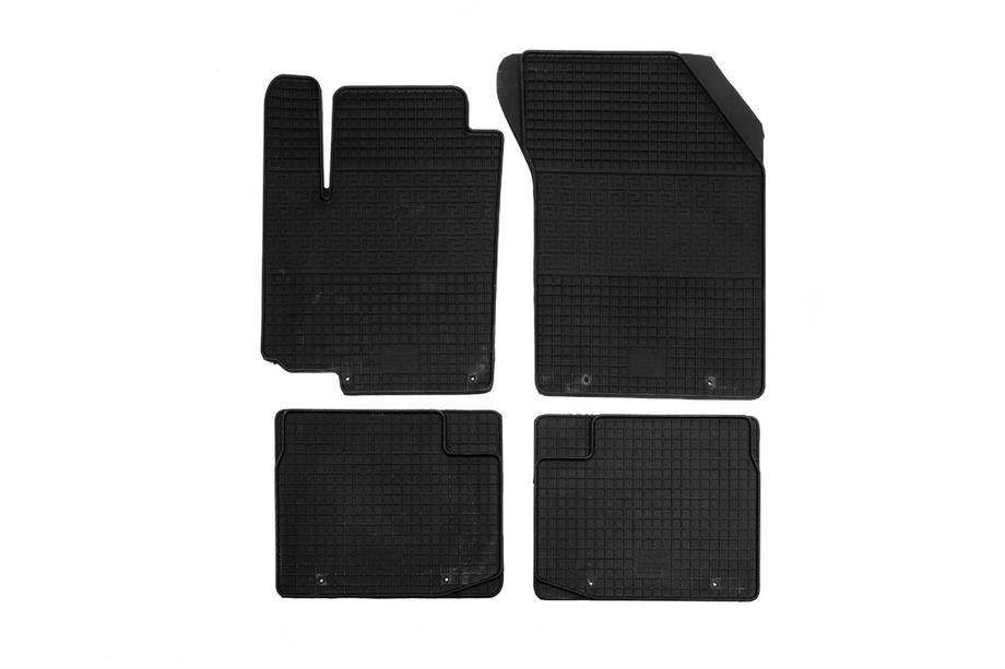 Suzuki SX4 2006-2013 Tappetini in gomma (4 pz, Polytep) Image