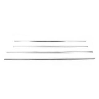 Cornici finestrini acciaio inox (4 pz) Mazda 3 2009-2013 foto 3