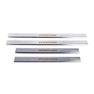 Battitacco SportLine (4 pz, acciaio inox) Mercedes E-class W124 1984–1997 foto 2