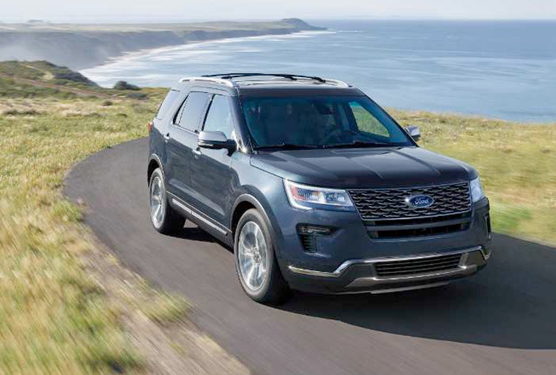 La quinta generazione di suv Ford Explorer