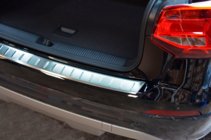 Audi Q2 2016- Protezione paraurti posteriore OmsaLine (acciaio inox) foto 6