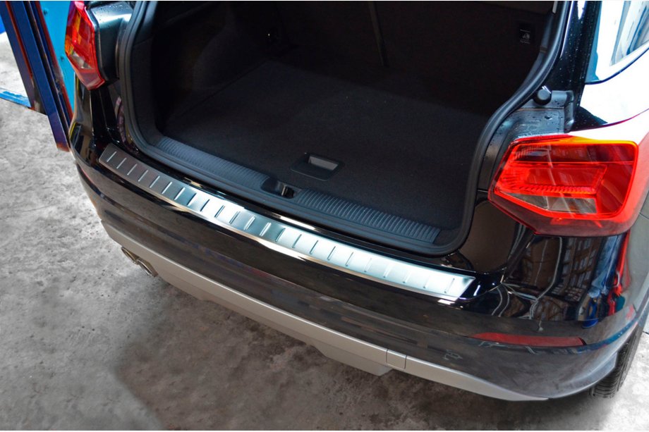 Audi Q2 2016- Protezione paraurti posteriore OmsaLine (acciaio inox) Image