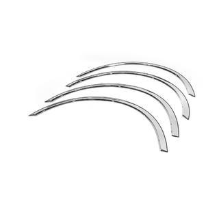 Allargatori passaruota (4 pz, acciaio inox) Audi A6 C6 2004-2011 foto 3