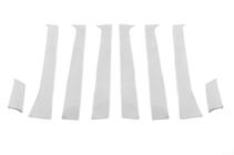 Ford Galaxy 1995-2006 Modanature Montanti Porta in Acciaio Inox (8 pz) foto 2