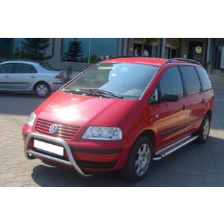 Paraurti Anteriore WT005 (Acciaio Inox) Ford Galaxy 1995-2006 foto 3