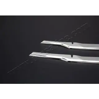 Protezione Paraurti Posteriore in Acciaio Inox OmsaLine (2018↗, 2 pz) foto 3