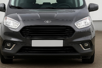 Ford Courier 2014-2023 Coperture per fendinebbia (2018↗, 2 pz, acciaio inox) foto 1