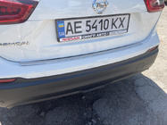 Nissan Qashqai 2014-2021 Protezione paraurti posteriore OmsaLine (2017-2021, acciaio inox) foto 2