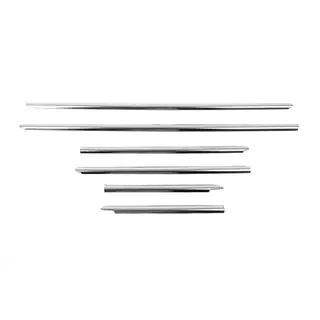 Cornici Finestrini Acciaio Inox (6 pz) foto 3