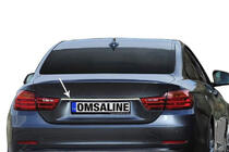 BMW 4 Series F32/F33/F36 2012-2020 Modanatura in acciaio inox sopra la targa foto 1