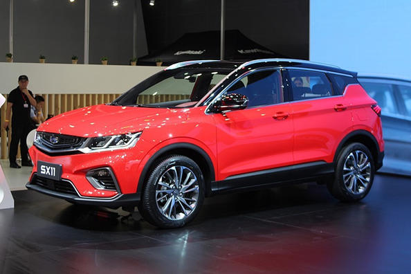 Crossover Geely SX11: un nuovo modello nella gamma della società cinese