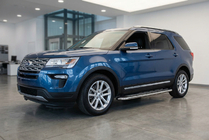 Ford Explorer 2011-2019 Pedane Laterali Maydos V2 (2 pz, Alluminio e Acciaio Inox) foto 1