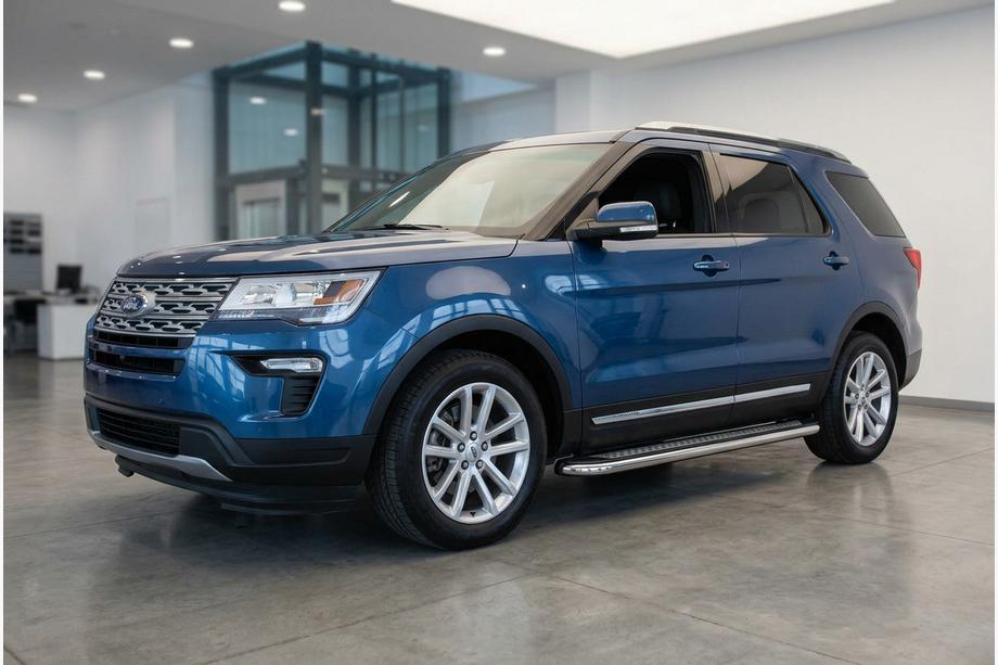 Ford Explorer 2011-2019 Pedane Laterali Maydos V2 (2 pz, Alluminio e Acciaio Inox) Image