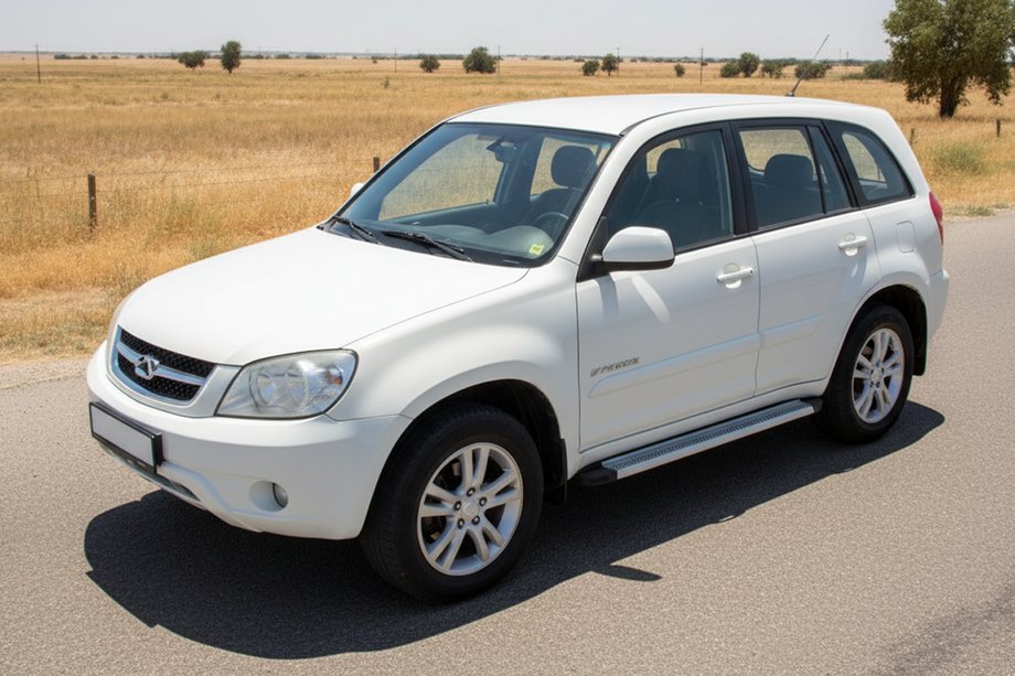 Chery Tiggo 1 2005-2016 Pedane Laterali Maya V2 (2 pz, Alluminio) Image