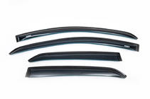 Chevrolet Trax 2012-2023 Deflettori Finestrini (4 pz, Niken) foto 2