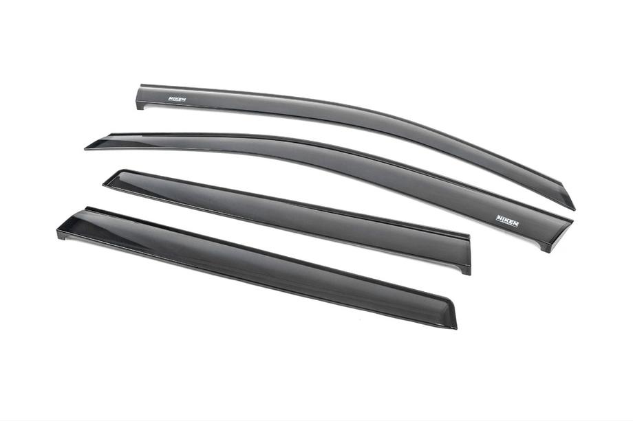 Mitsubishi Outlander 2012-2021 Deflettori Finestrini (4 pz, Niken) Foto 4