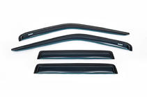 Nissan NP300 1999-2015 Deflettori Finestrini (4 pz, Niken) foto 2