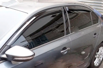 Volkswagen Jetta 2011-2018 Deflettori Finestrini (4 pz, HIC) foto 4