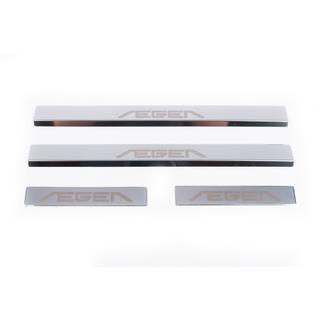 Battitacco Carmos V1 Aegea (4 pz, acciaio inox) foto 2