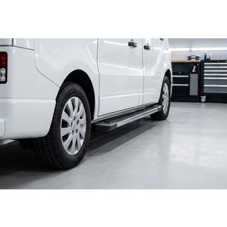 Pedane Laterali RedLine V1 (2 pz, Alluminio) Nissan NV300/Primastar 2016- foto 1