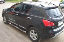 Nissan Qashqai 2007-2010 Tubi Laterali (2 pz, Acciaio Inox) foto 6