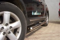 Nissan Qashqai 2007-2010 Tubi Laterali (2 pz, Acciaio Inox) foto 4
