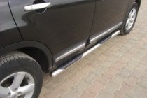 Nissan Qashqai 2007-2010 Tubi Laterali (2 pz, Acciaio Inox) foto 3