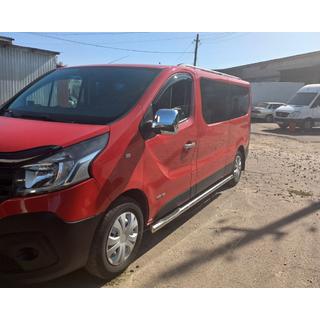 Tubi Laterali (2 pz, Acciaio Inox) Nissan NV300/Primastar 2016- foto 4