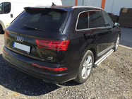 Audi Q7 2015–2026 Pedane Laterali Maya V4 (2 pz, Alluminio) foto 3