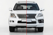 Lexus LX570/450d 2008-2022 Kit Carrozzeria Restyling Auto 2008-2012 a 2012-2016 F-Sport foto 1