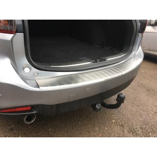 Protezione paraurti posteriore Carmos (SW, acciaio inox) Mazda 6 2012-2024 foto 3