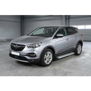 Pedane Laterali Maya V2 (2 pz, Alluminio) Opel Grandland X 2017- foto 1