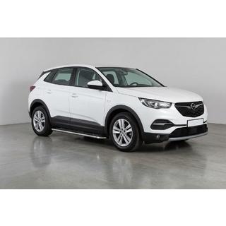 Pedane Laterali Maydos V2 (2 pz, Alluminio e Acciaio Inox) Opel Grandland X 2017- foto 1