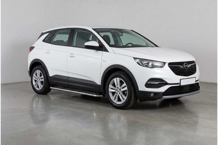 Opel Grandland X 2017- Pedane Laterali Maydos V2 (2 pz, Alluminio e Acciaio Inox) Image