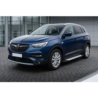 Pedane Laterali Allmond Grey (2 pz, Alluminio) Opel Grandland X 2017- foto 1