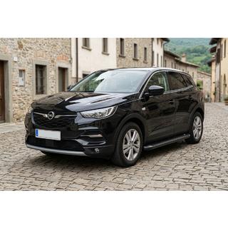 Pedane Laterali Allmond Black (2 pz, Alluminio) Opel Grandland X 2017- foto 1