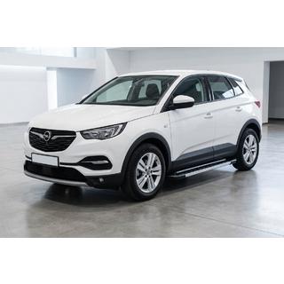Pedane Laterali RedLine V1 (2 pz, Alluminio) Opel Grandland X 2017- foto 1