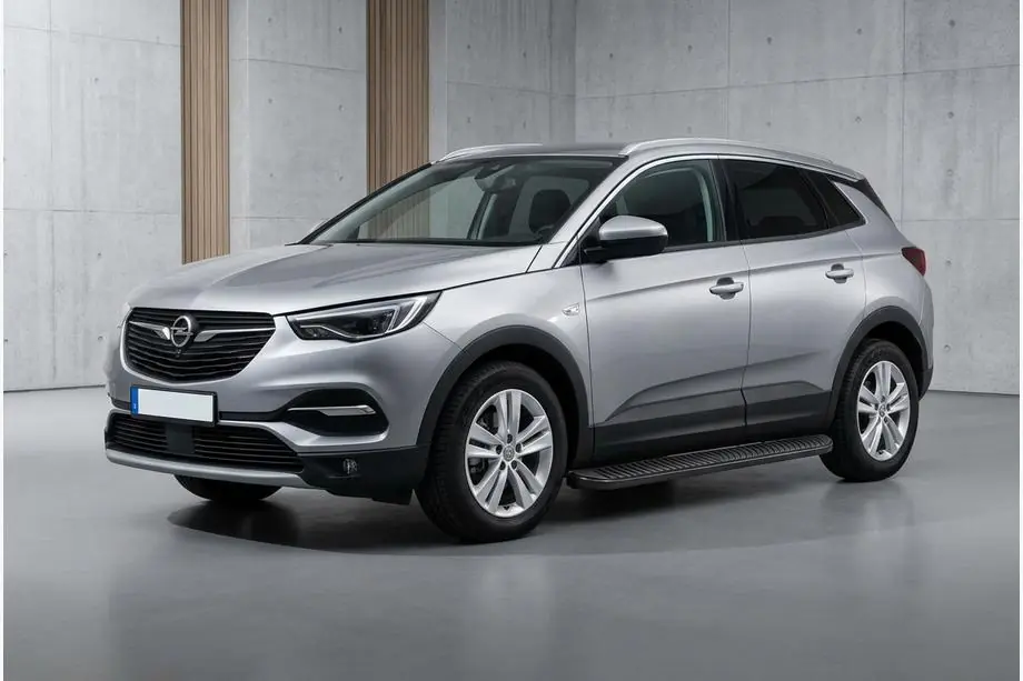 Opel Grandland X 2017- Pedane Laterali Tayga Black (2 pz, Alluminio) Foto 1