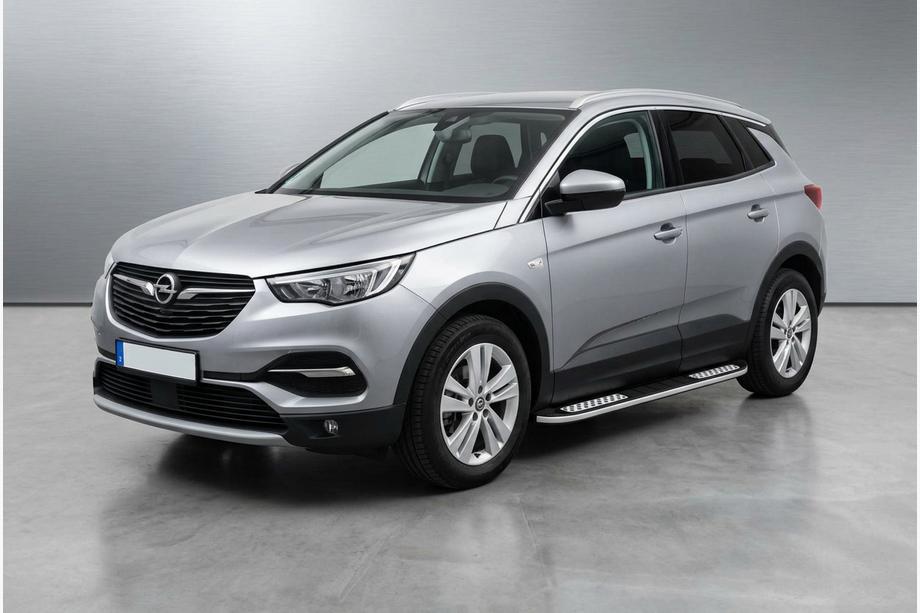 Opel Grandland X 2017- Pedane Laterali Tayga V2 (2 pz, Alluminio) Image