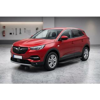 Pedane Laterali Bosphore Black (2 pz, Alluminio) Opel Grandland X 2017- foto 1